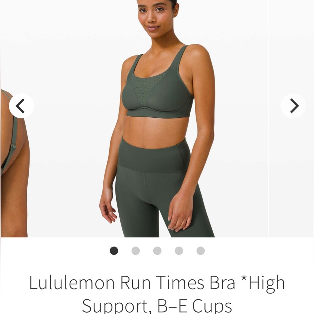 Lululemon Athletica High Support Sports Bra
